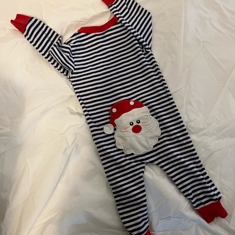 Santa booty PJs 18m
